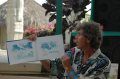 Bruce Balan giving kids writing class